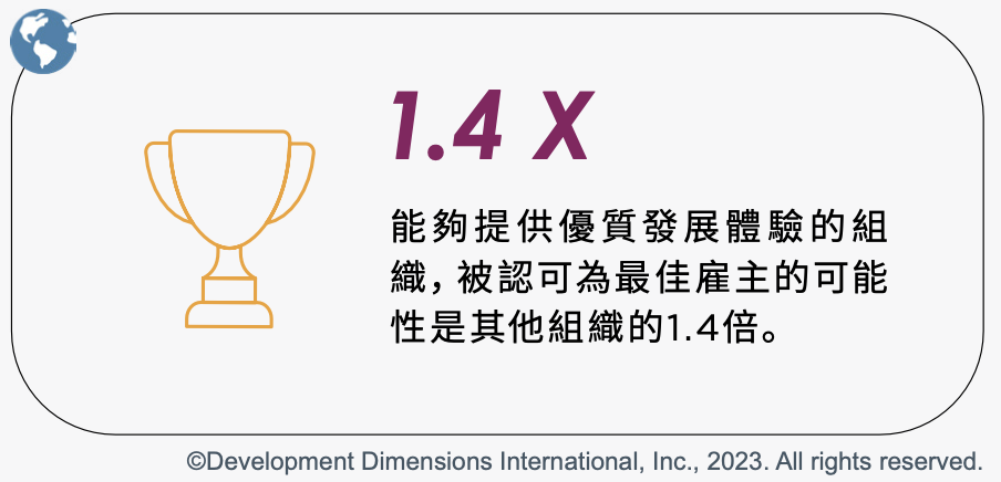 1.4倍的最佳雇主可能性